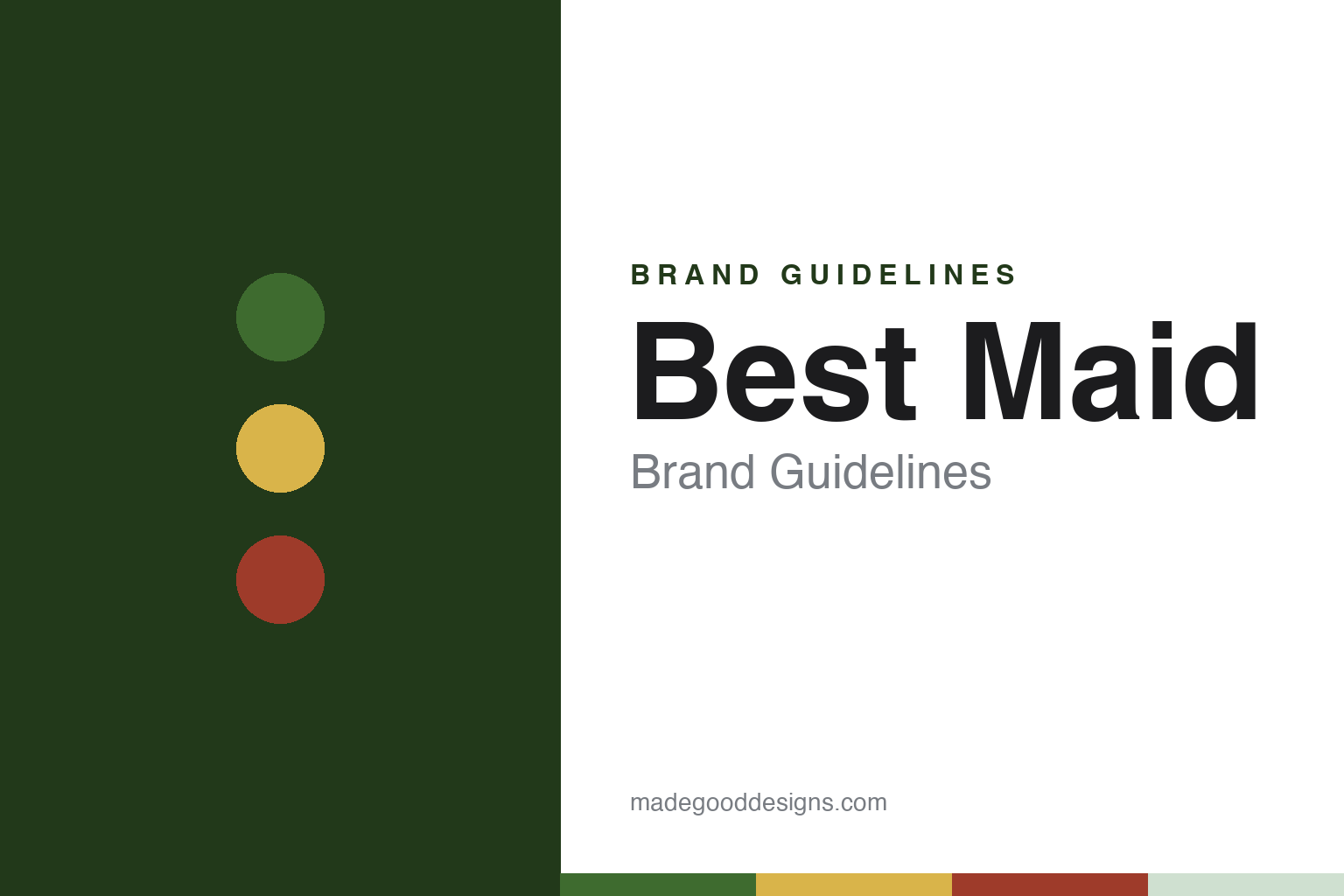 Best Maid Brand Guidelines: Fort Worth Pickles Since 1926