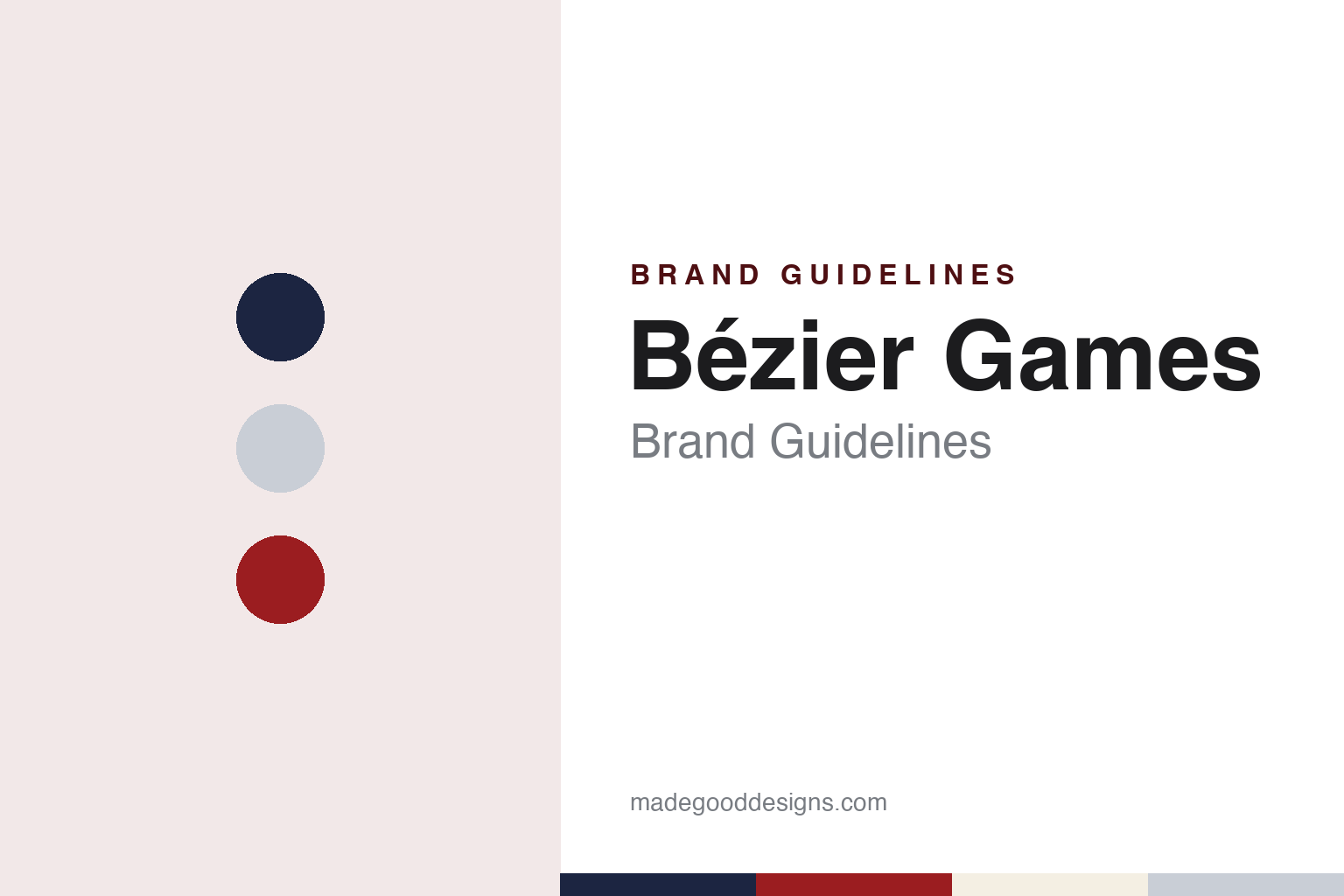 Bézier Games Brand Guidelines: Ted Alspach’s Werewolf Publisher, Founded 2006