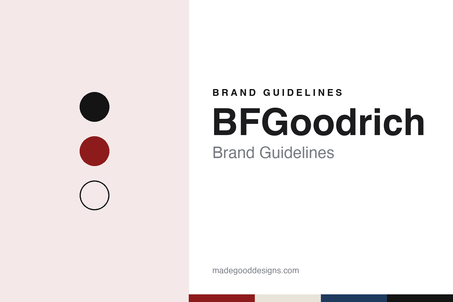BFGoodrich Brand Guidelines: The Akron Tyre Name That Became a Michelin Brand