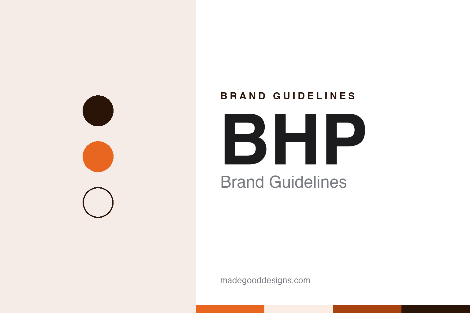 BHP Brand Guidelines: Broken Hill Proprietary, Billiton and Back