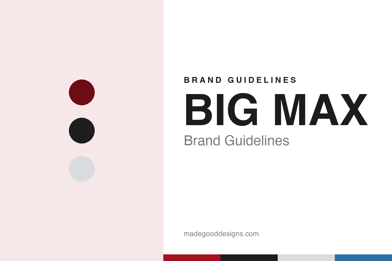 BIG MAX Brand Guidelines: The Vienna Trolley and Bag Brand Named After a Son