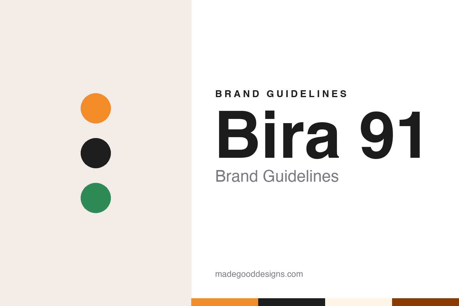 Bira 91 Brand Guidelines: The Monkey Craft Beer B9 Beverages Launched in 2015