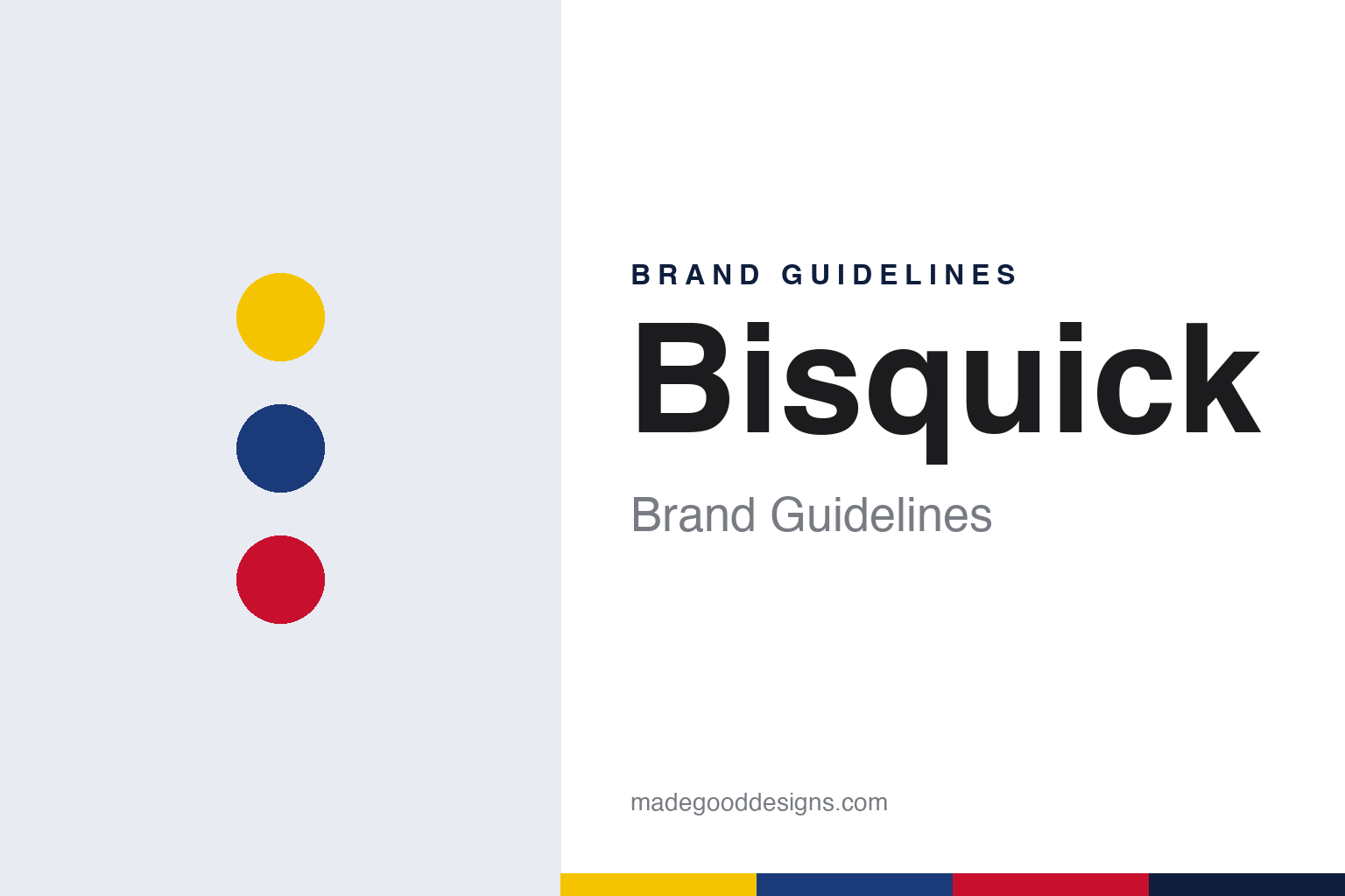Bisquick brand guidelines — abstract colour discs and material texture (original homage; not a Bisquick product or logo)