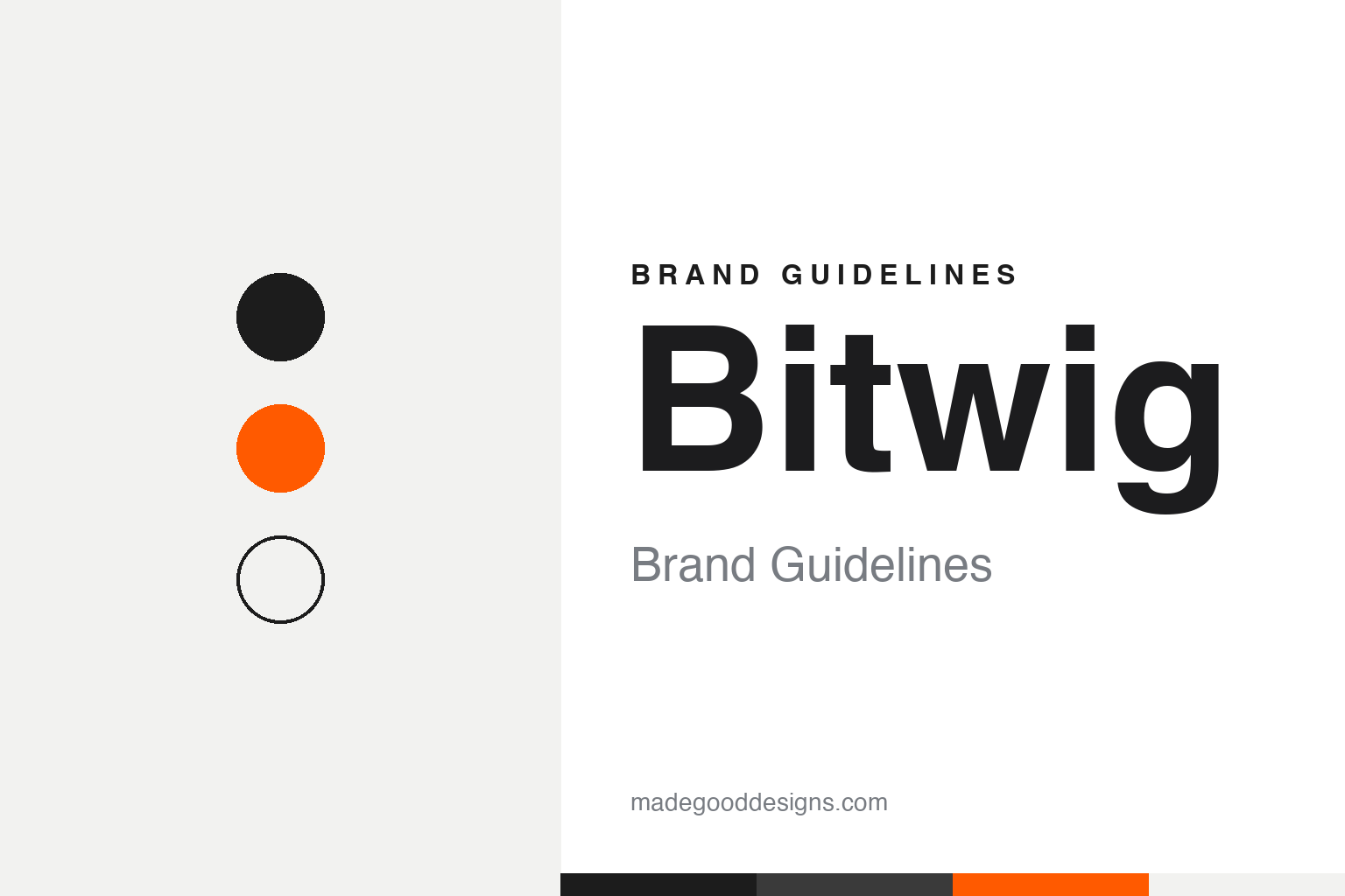 Bitwig brand guidelines — abstract colour discs and material texture (original homage; not a Bitwig product or logo)