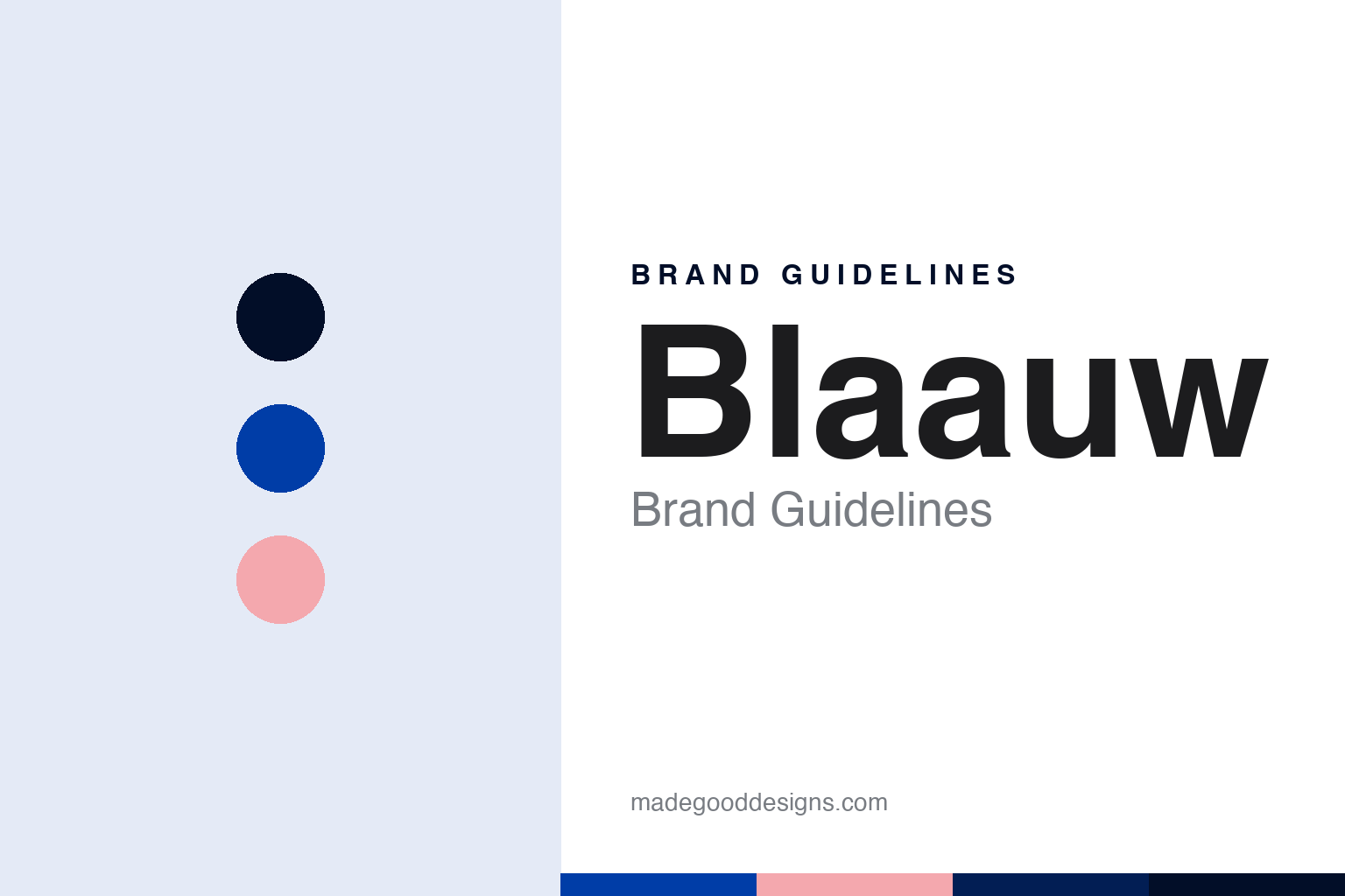 Blaauw Brand Guidelines: A Ceramist’s Kiln Company, Built Near Amsterdam