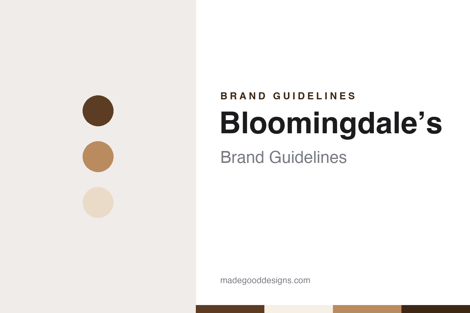 Bloomingdale’s Brand Guidelines: An 1872 Bazaar, Lexington Avenue & the Big Brown Bag