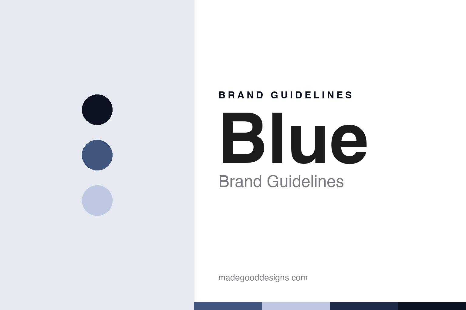 Blue Brand Guidelines: The Sunset Consumer Name