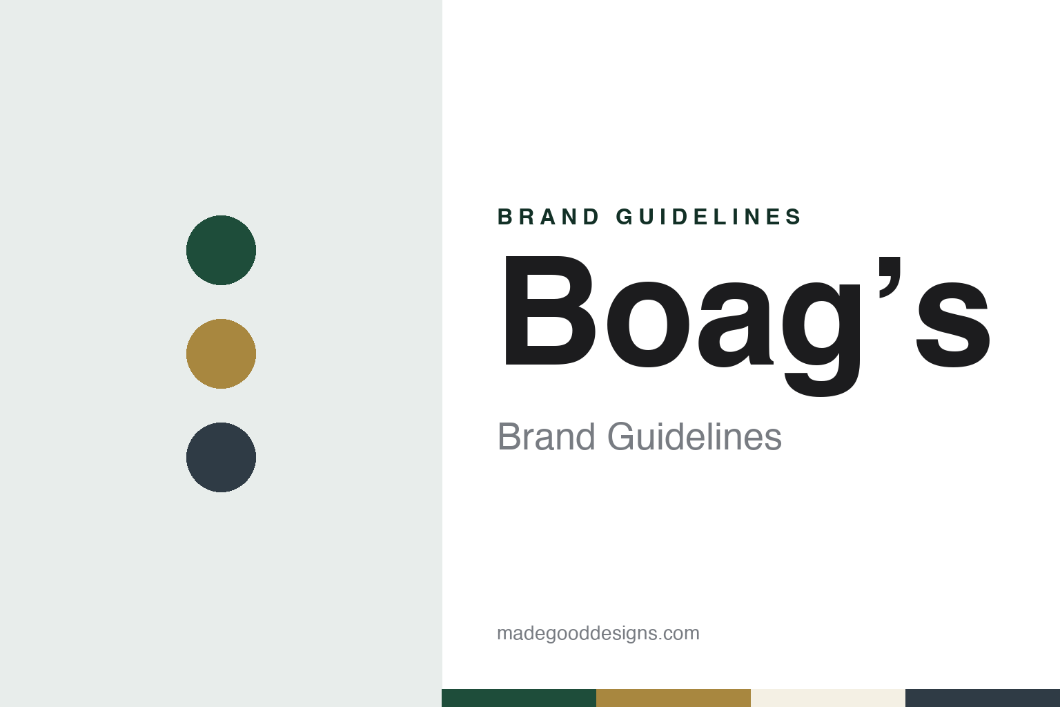 Boag’s Brand Guidelines: The Launceston Brewer Founded by J. Boag & Son in 1883