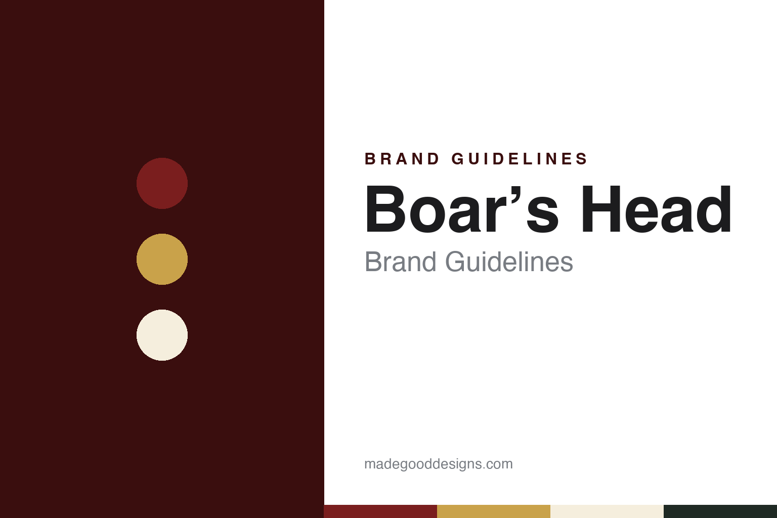 Boar’s Head Brand Guidelines: A Brooklyn Delivery Wagon, a Family Firm and the Deli Counter