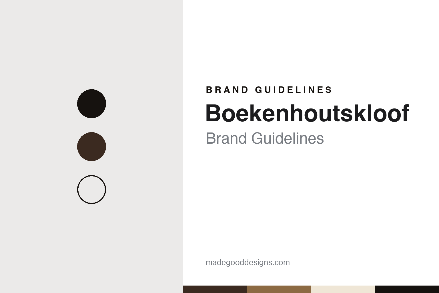 Boekenhoutskloof brand guidelines — abstract colour discs and material texture (original homage; not a Boekenhoutskloof product or logo)
