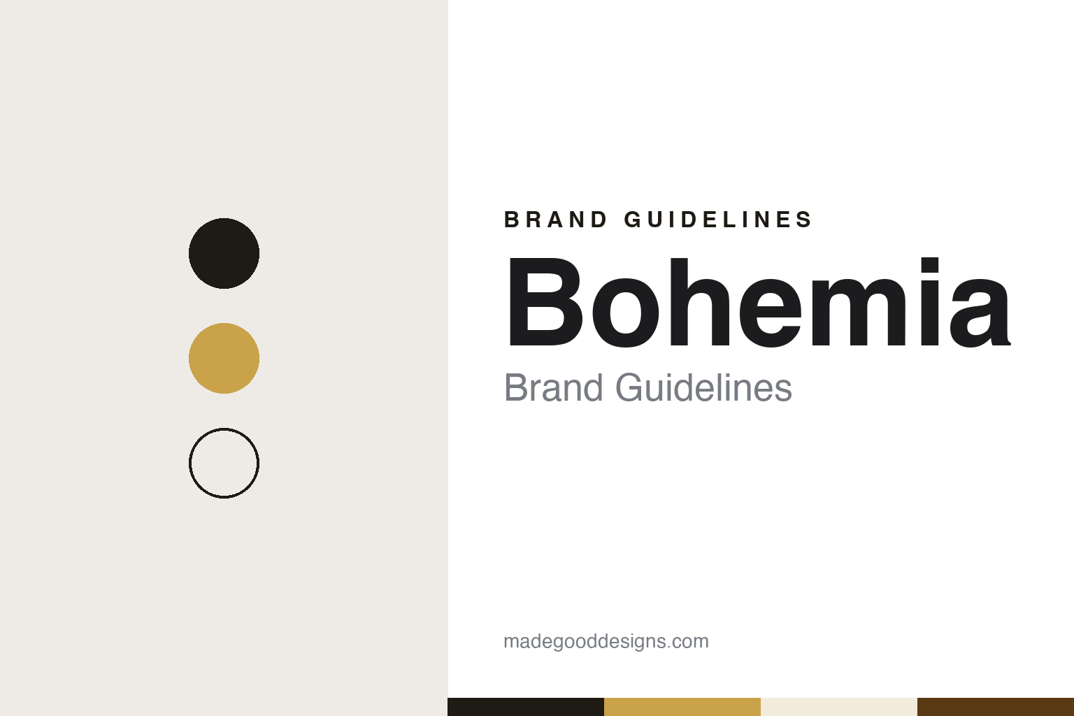 Bohemia Brand Guidelines: The Monterrey Pilsner Named After a Czech Region