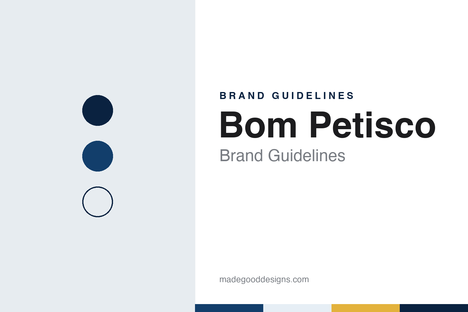 Bom Petisco Brand Guidelines: Cofaco’s Azorean Tuna Tin, Packed at Rabo de Peixe