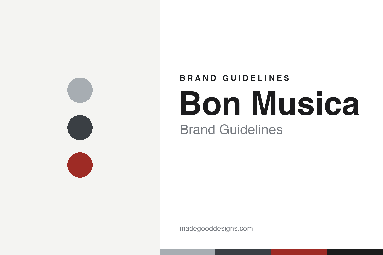 Bon Musica Brand Guidelines: The German Shoulder Rest You Bend by Hand