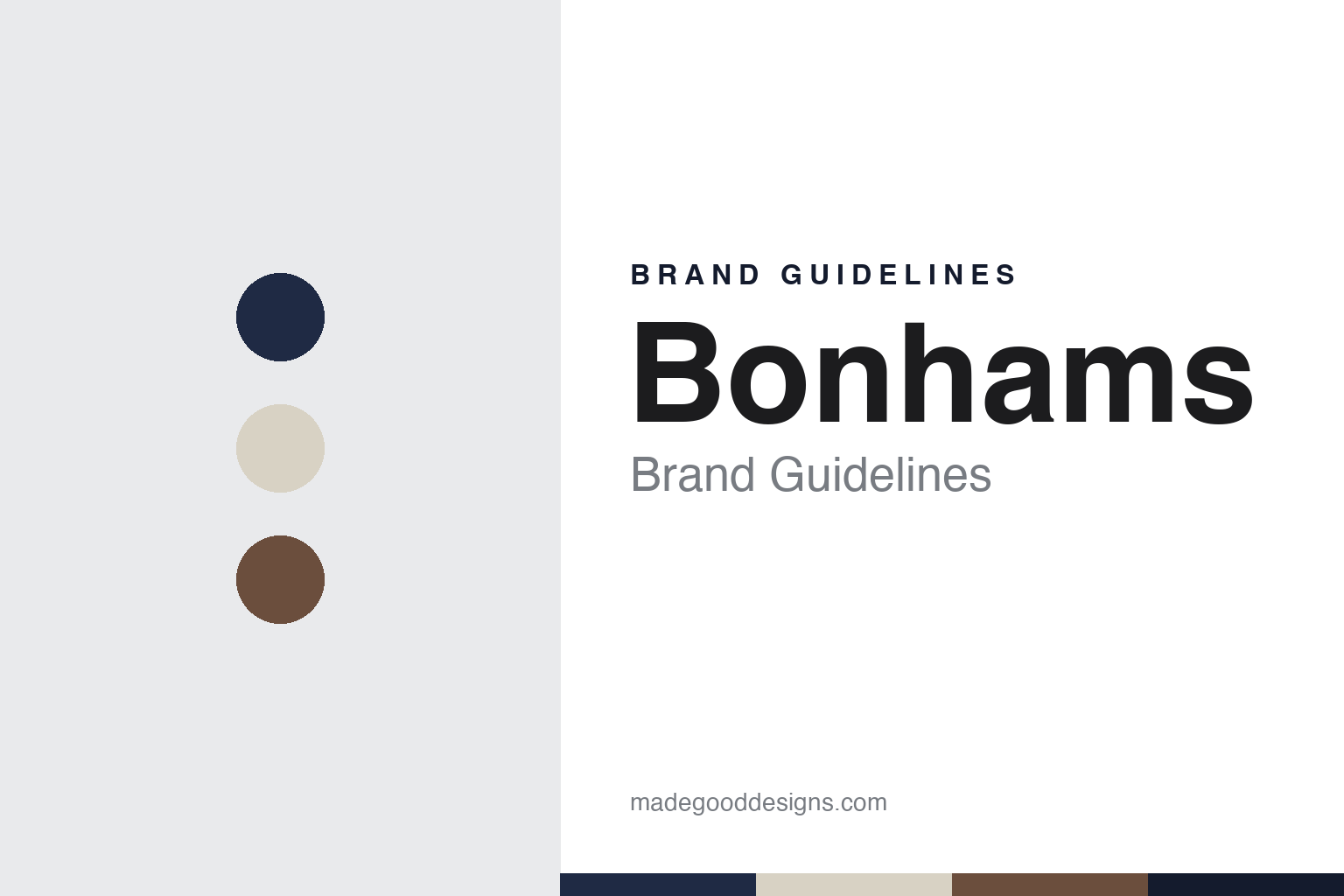 Bonhams Brand Guidelines: A 1793 London Name, Phillips on New Bond Street and Steinway Hall