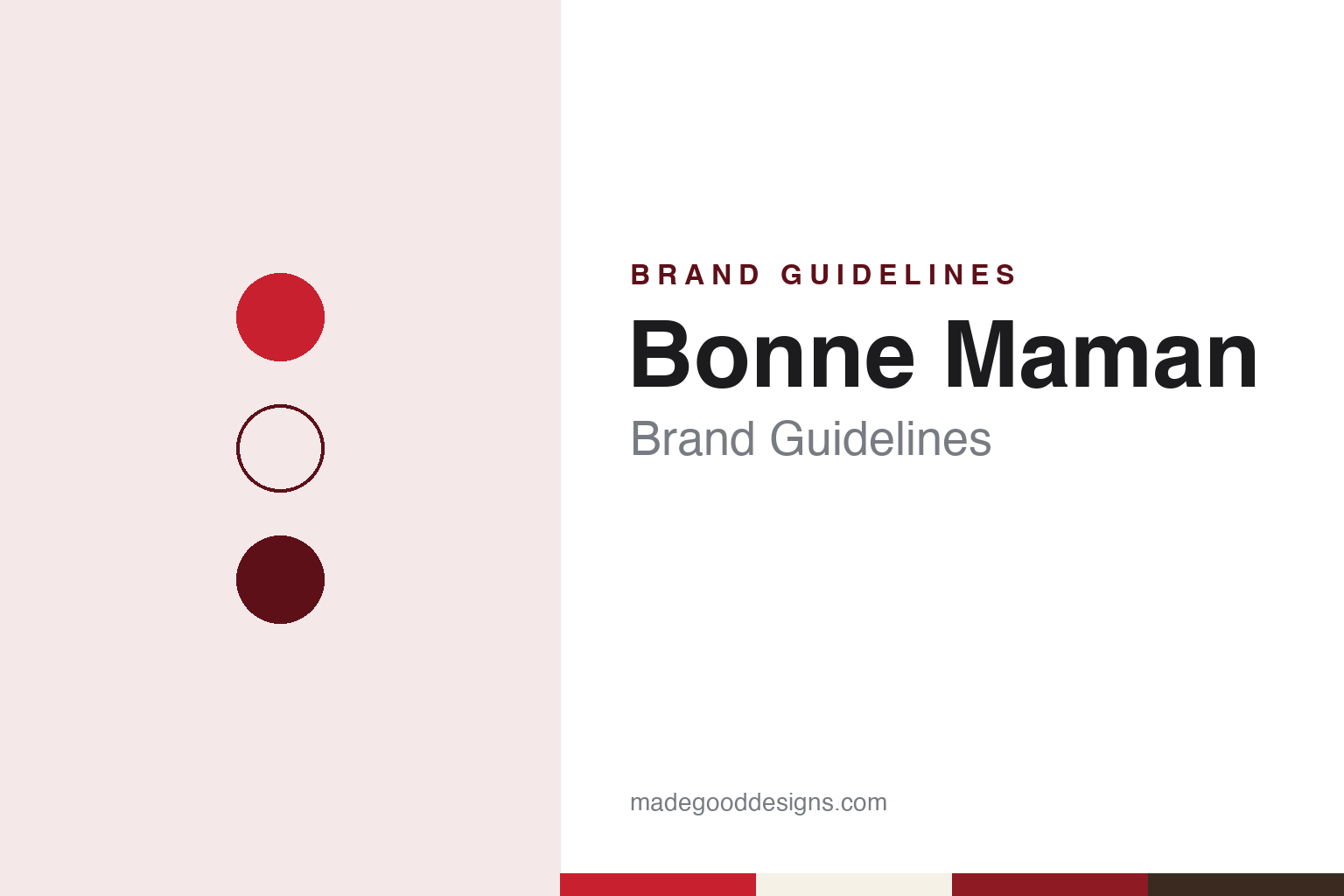 Bonne Maman Brand Guidelines: The Andros Jam Brand With the Gingham Lid, Launched in 1971