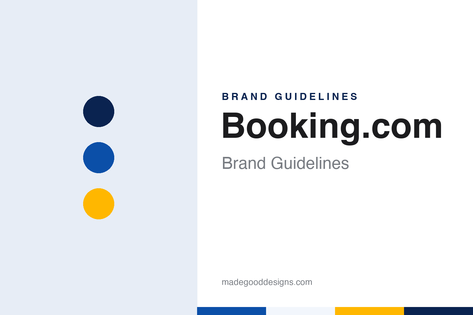 Booking.com brand guidelines — abstract colour discs and material texture (original homage; not a Booking.com product or logo)