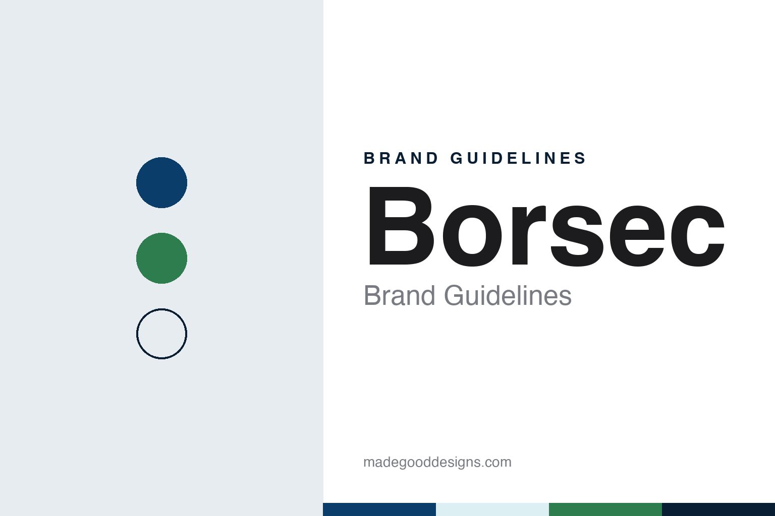 Borsec brand guidelines — abstract colour discs and material texture (original homage; not a Borsec product or logo)
