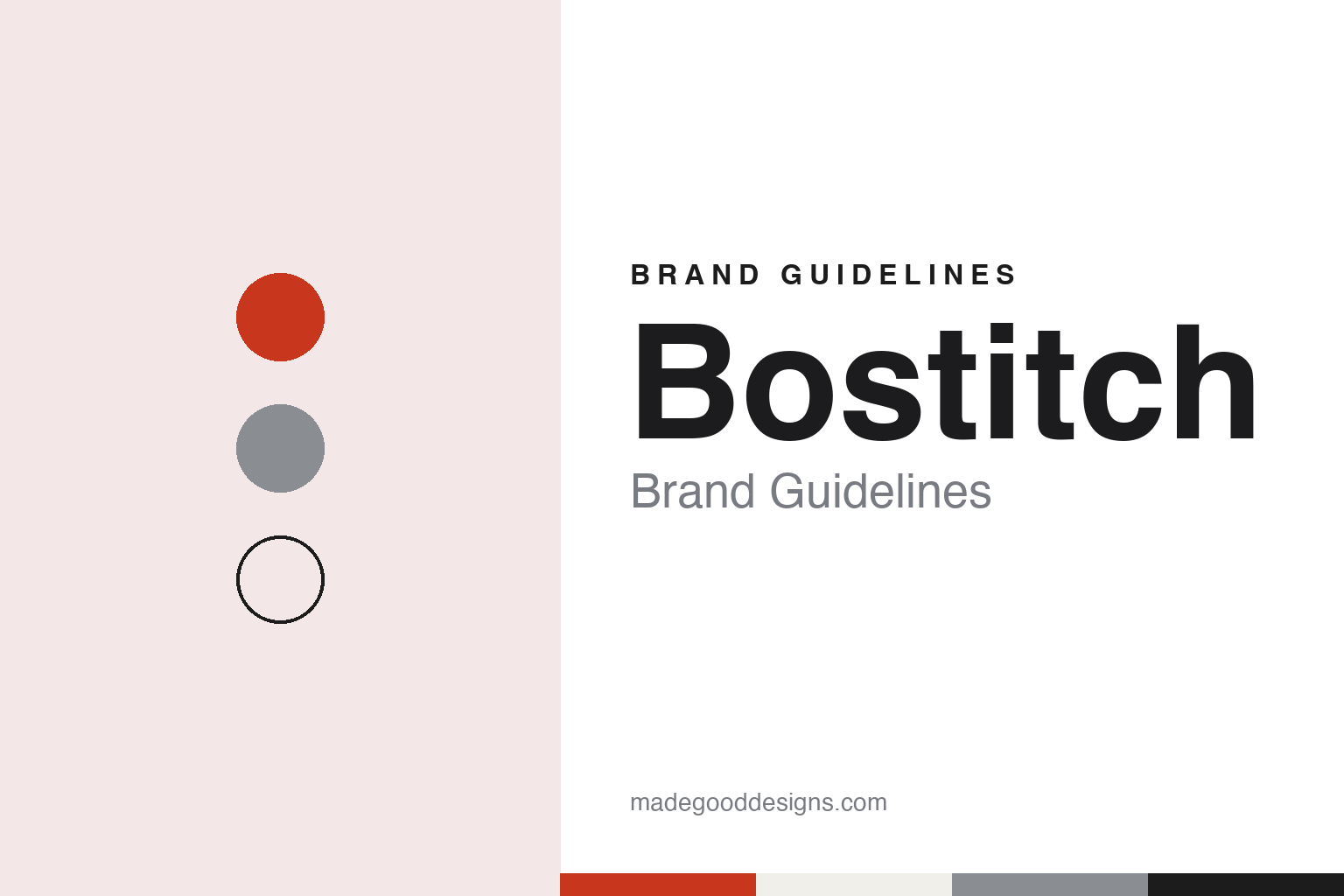 Bostitch Brand Guidelines: The Boston Wire Stitcher That Named a Stapler