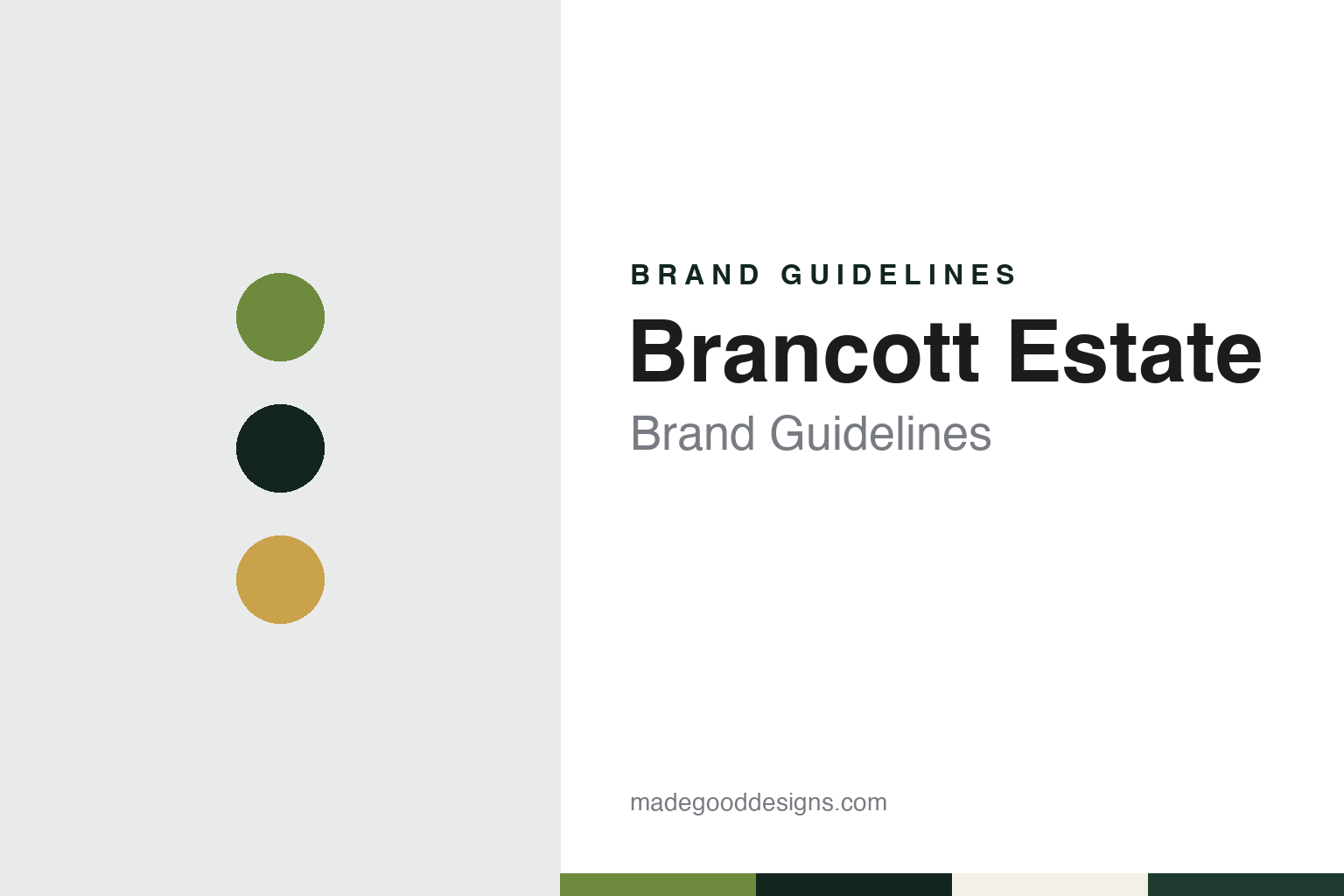 Brancott Estate brand guidelines — abstract colour discs and material texture (original homage; not a Brancott Estate product or logo)