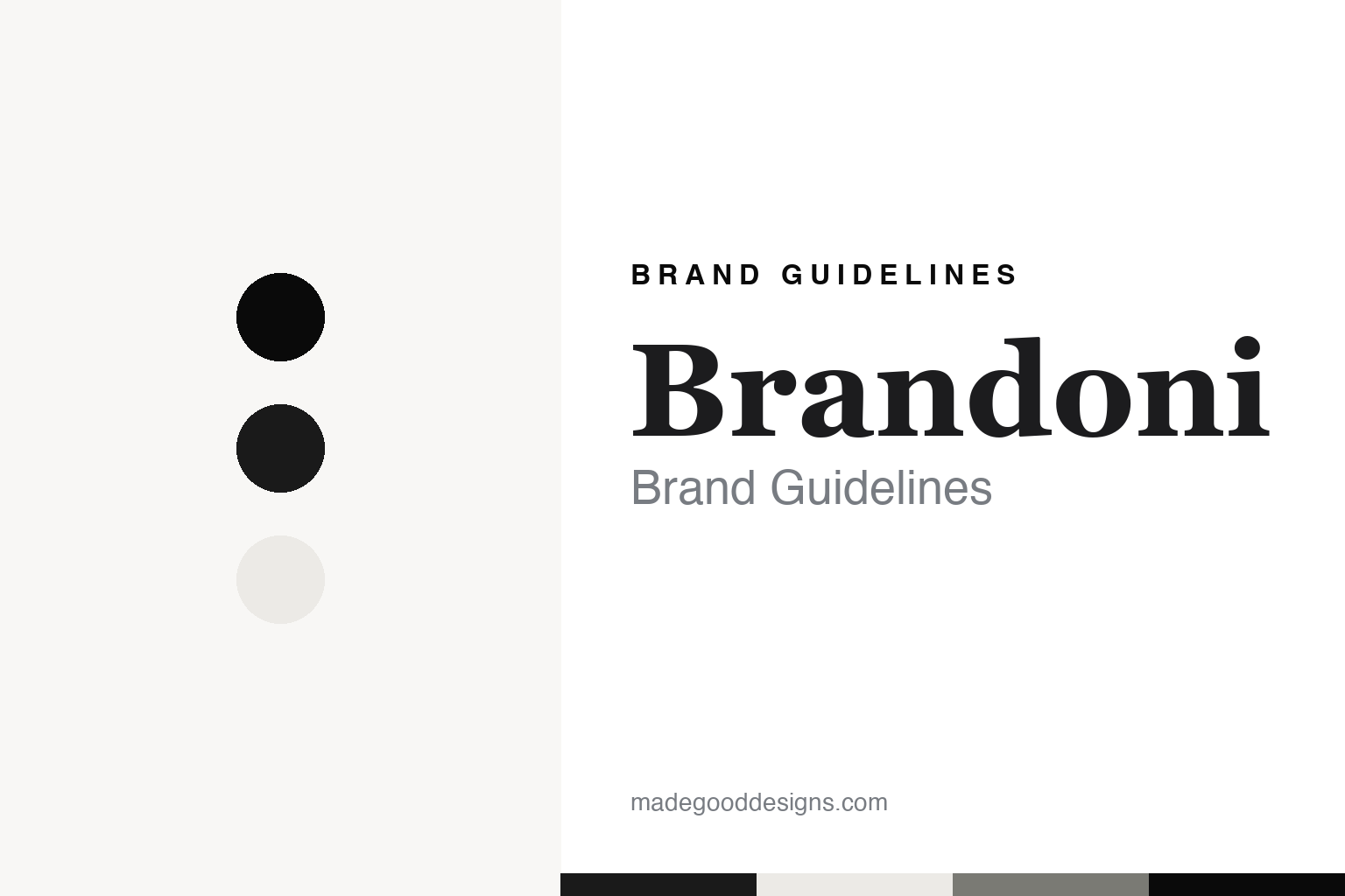 Brandoni Brand Guidelines: Brandoni & Sons, Castelfidardo Accordions Since 1949