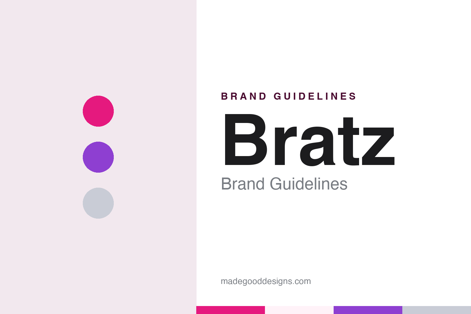 Bratz Brand Guidelines: MGA Entertainment’s Fashion Dolls, Launched in 2001