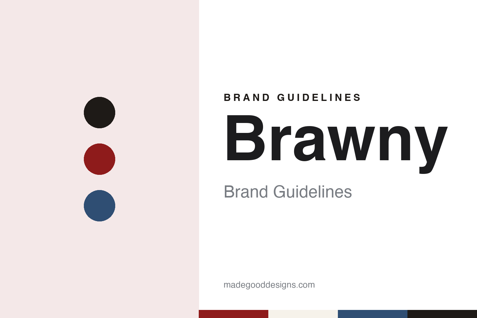 Brawny Brand Guidelines: The Paper Towel of the Plaid-Shirted Brawny Man