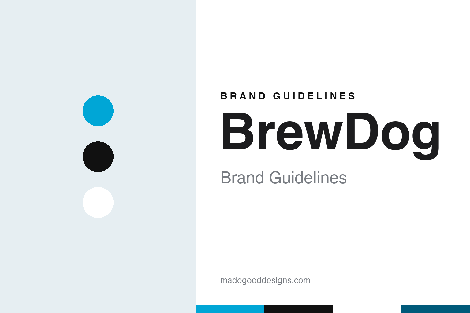BrewDog brand guidelines — abstract colour discs and material texture (original homage; not a BrewDog product or logo)