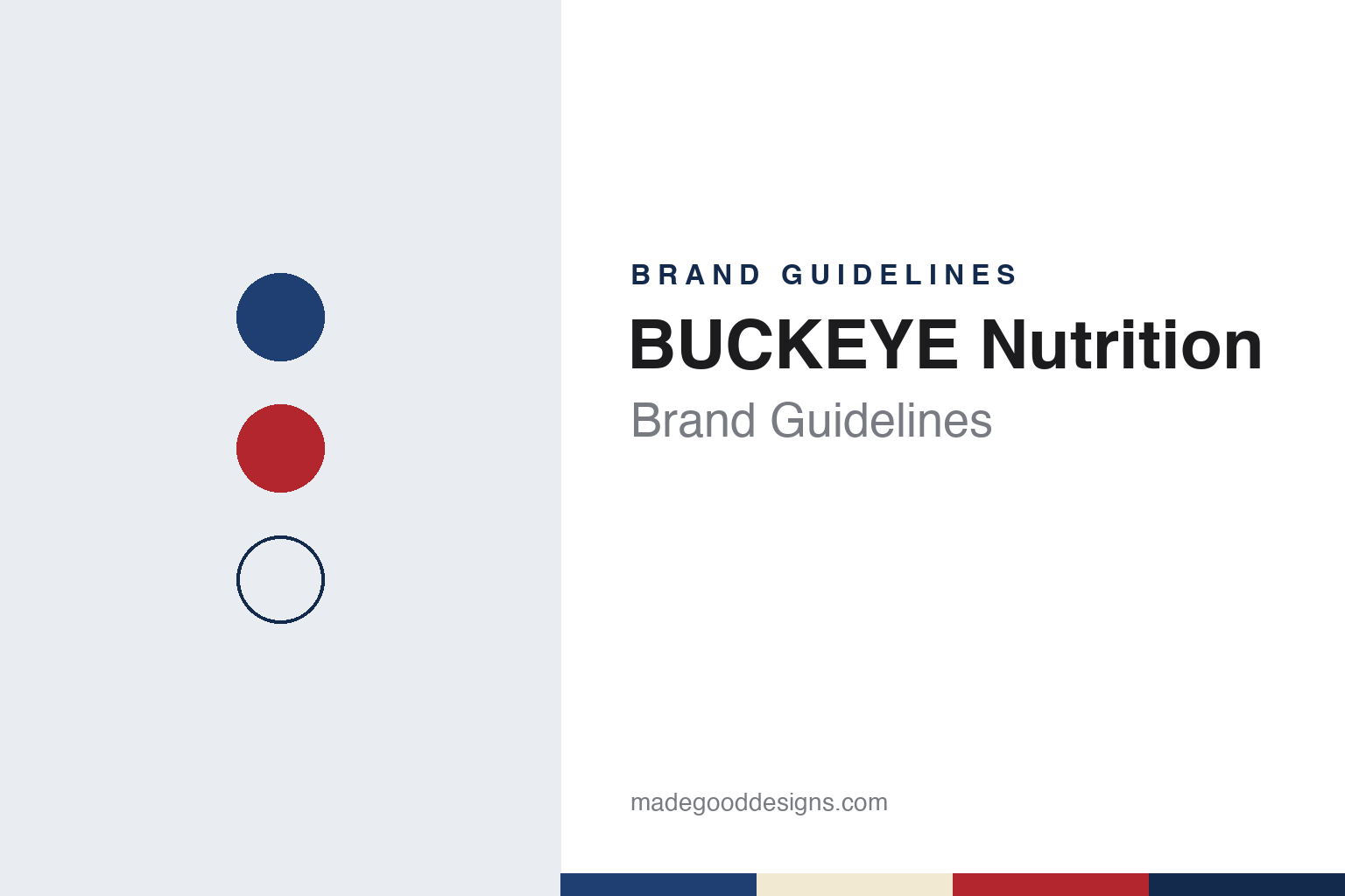BUCKEYE Nutrition Brand Guidelines: An Ohio Flour Mill That Became a Mars Horse Feed