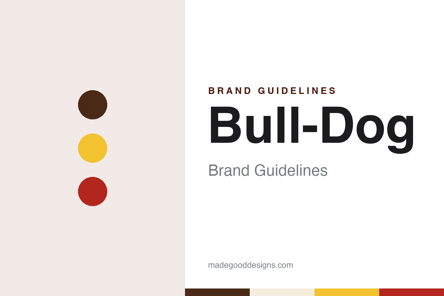 Bull-Dog Brand Guidelines: The Tokyo Sauce Maker With a Bulldog on the Label