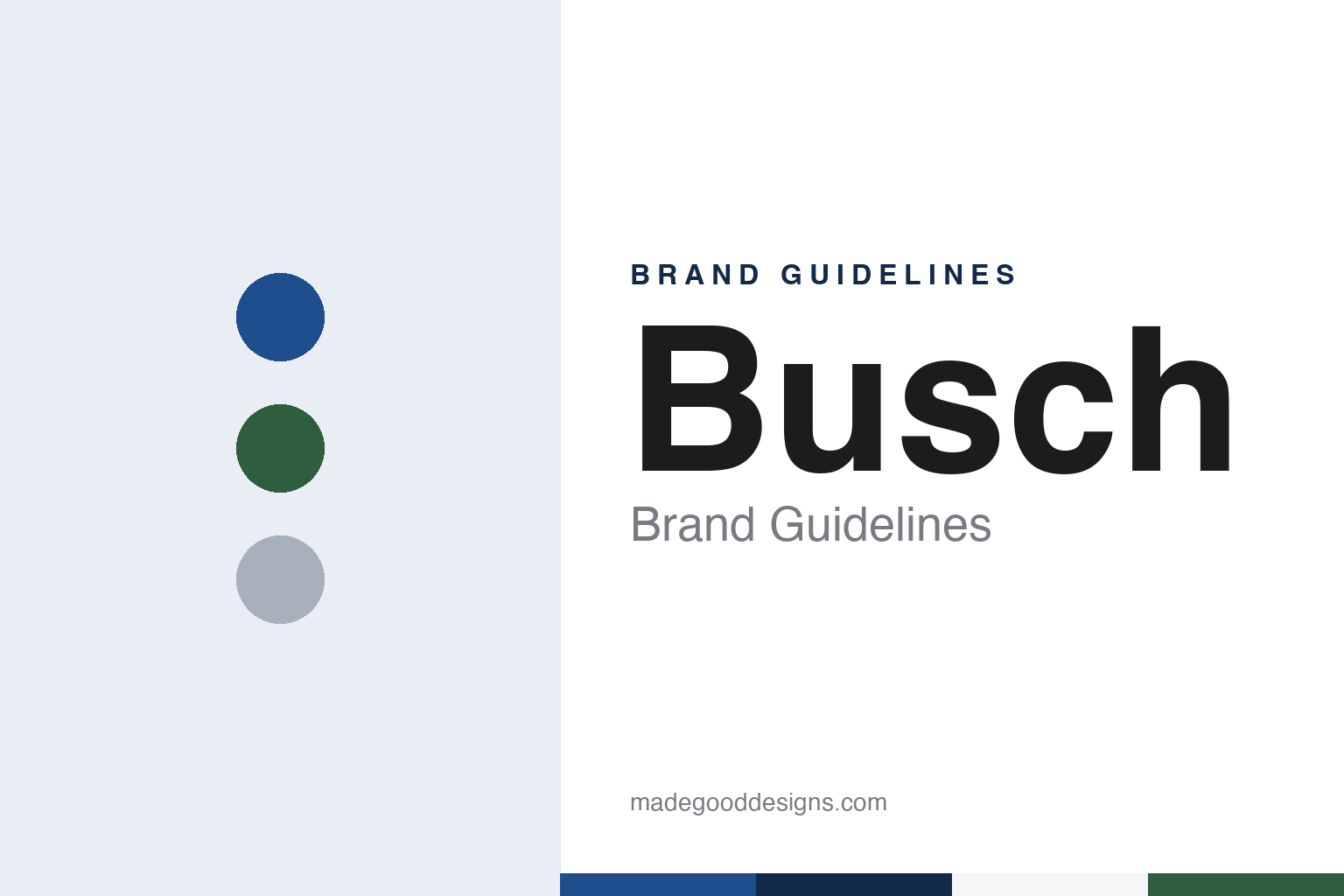 Busch Brand Guidelines: Anheuser-Busch’s Mountain Lager, Launched 1955 as Busch Bavarian