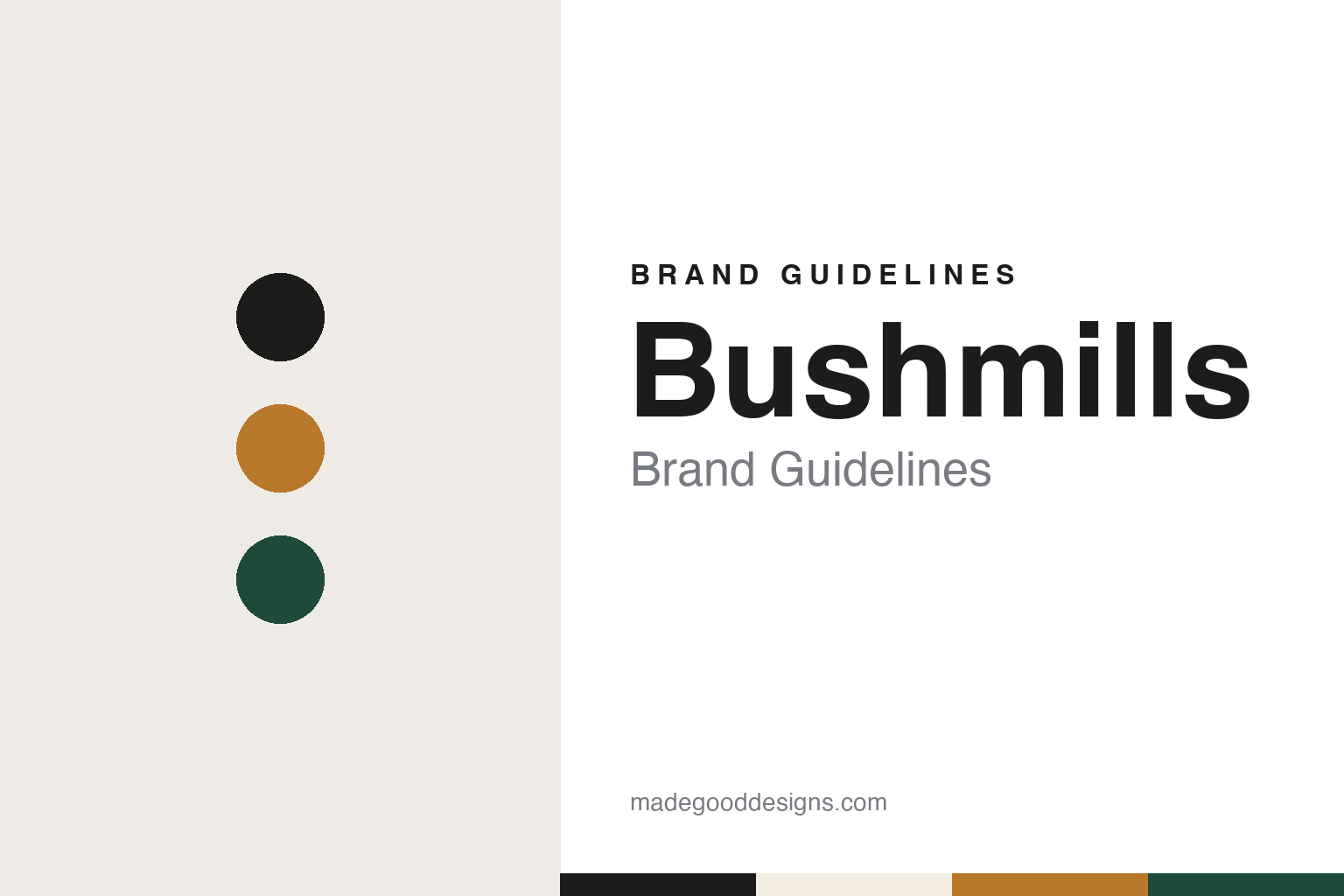 Bushmills Brand Guidelines: The County Antrim Whiskey Behind the 1608 Licence and the Square Bottle