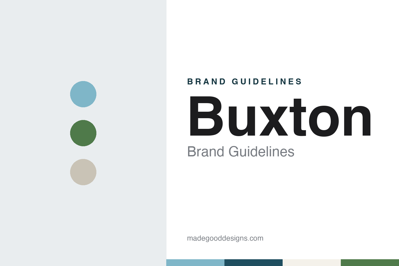 Buxton Brand Guidelines: The Derbyshire Spa-Town Water Bottled by Nestlé Since 1992