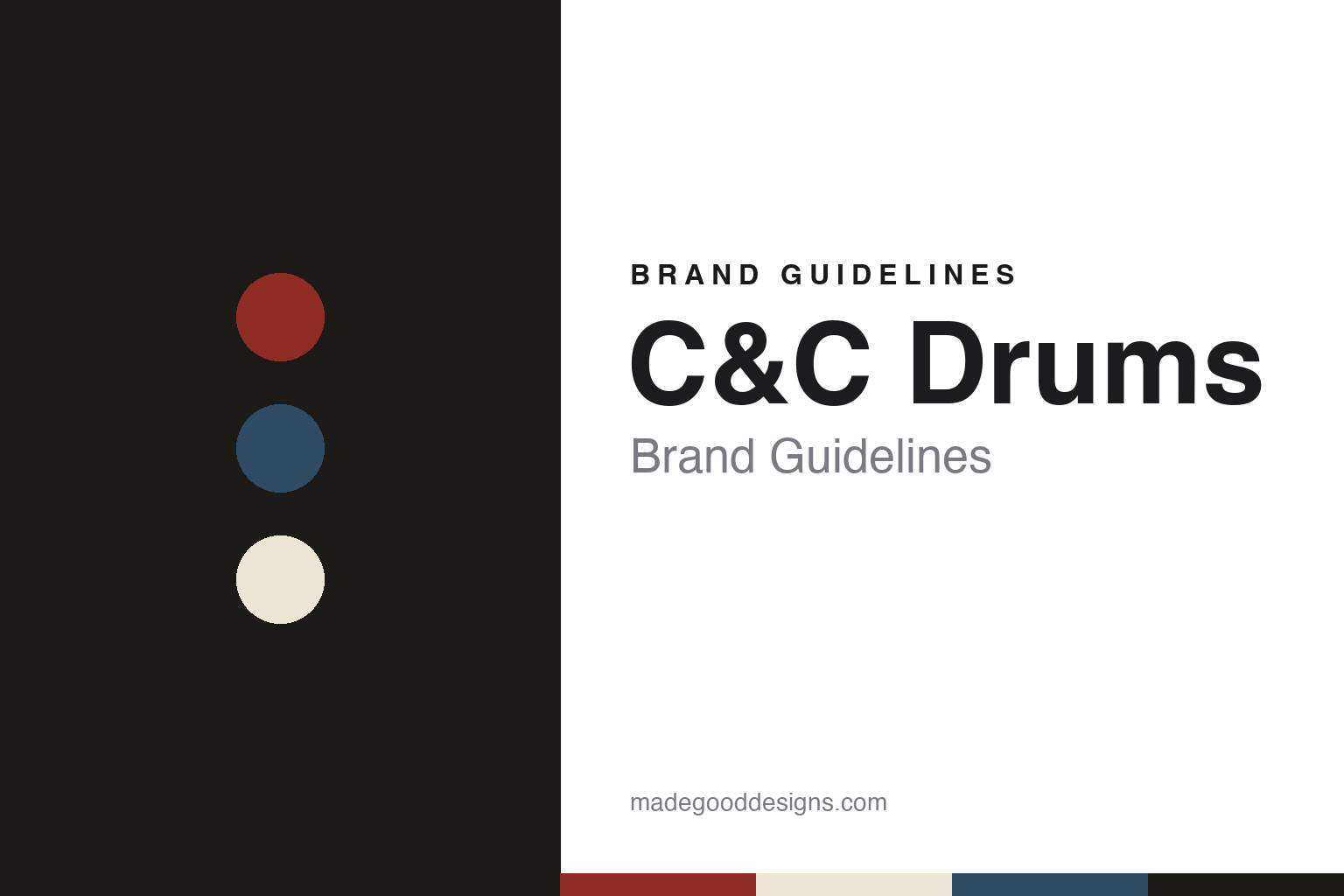 C&C Drums Brand Guidelines: Bill Cardwell’s “New Vintage” Drums From Gladstone, Missouri