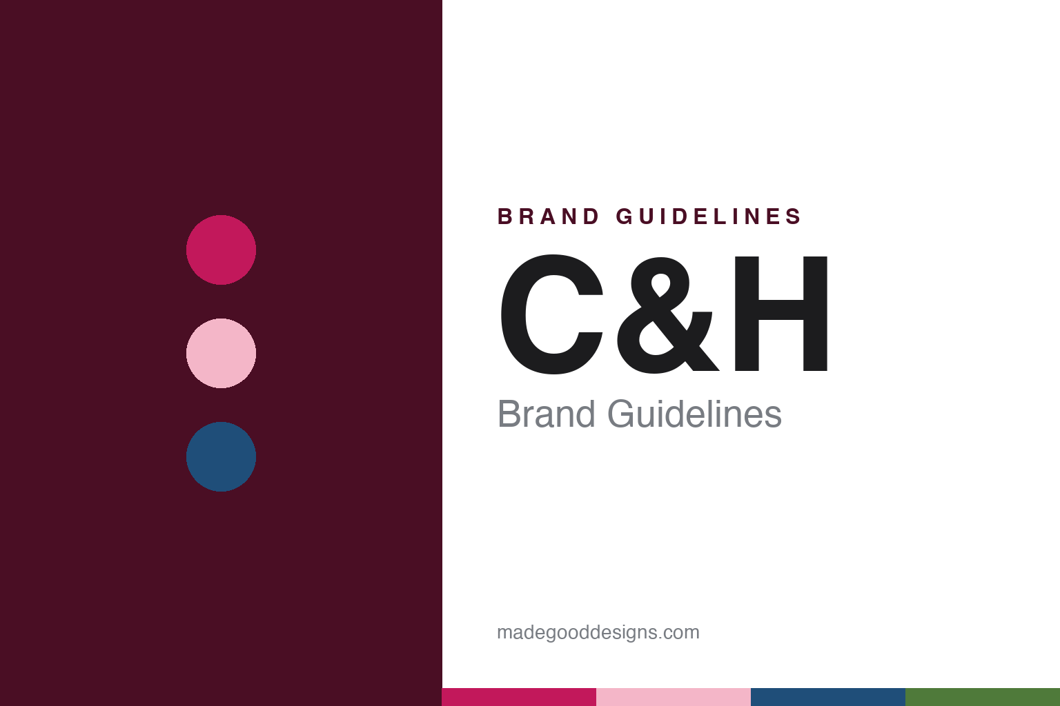 C&H Sugar Brand Guidelines: Hawaiian Cane, a Crockett Refinery and a Hibiscus