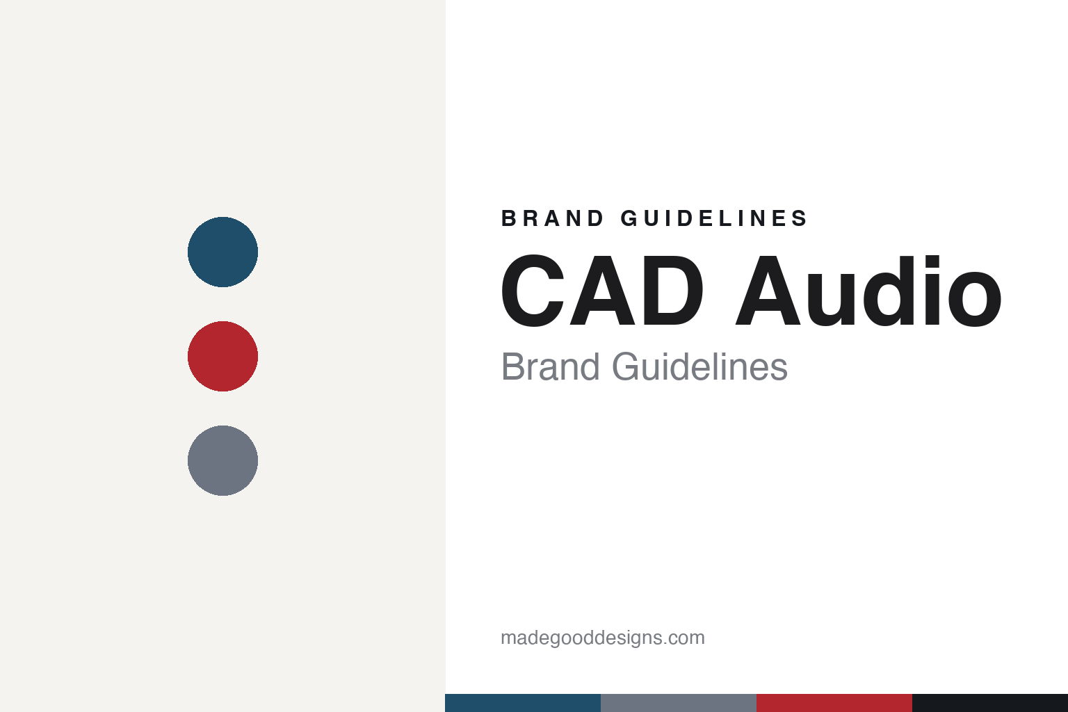 CAD Audio Brand Guidelines: Conneaut Audio Devices, the Astatic Lineage and the Equitek