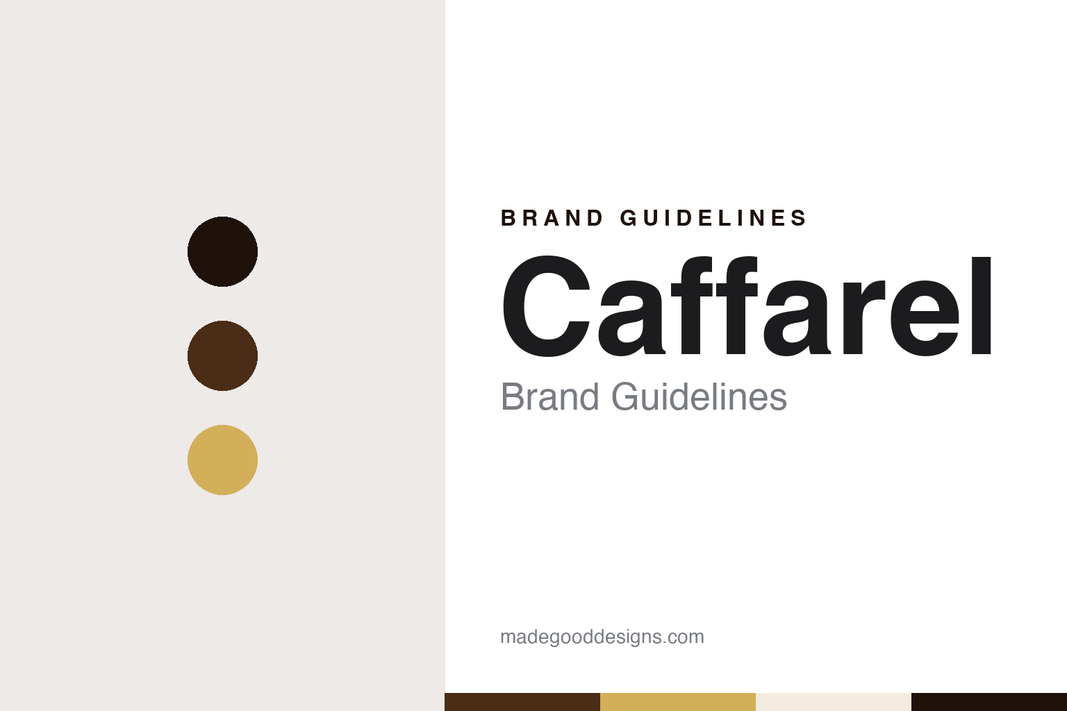Caffarel Brand Guidelines: Turin’s Gianduiotto House, Owned by Lindt & Sprüngli