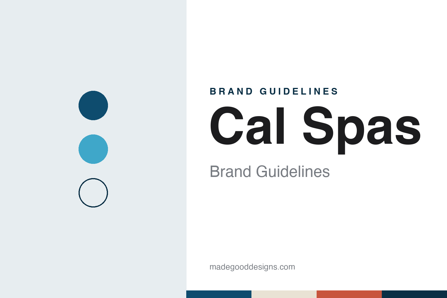 Cal Spas Brand Guidelines: A Pomona Pool Builder Turned Hot-Tub and Outdoor-Living Maker