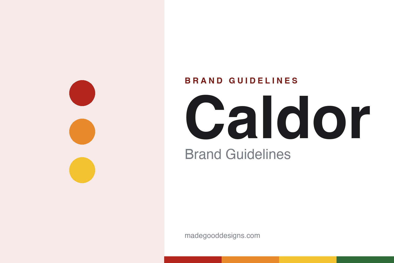 Caldor Brand Guidelines: The Discount Store Named for Carl and Dorothy