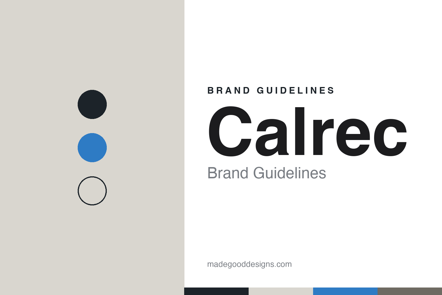 Calrec brand guidelines — abstract colour discs and material texture (original homage; not a Calrec product or logo)