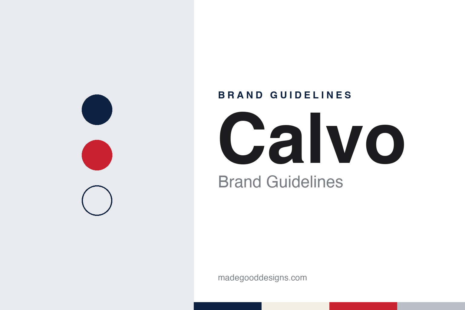 Calvo brand guidelines — abstract colour discs and material texture (original homage; not a Calvo product or logo)