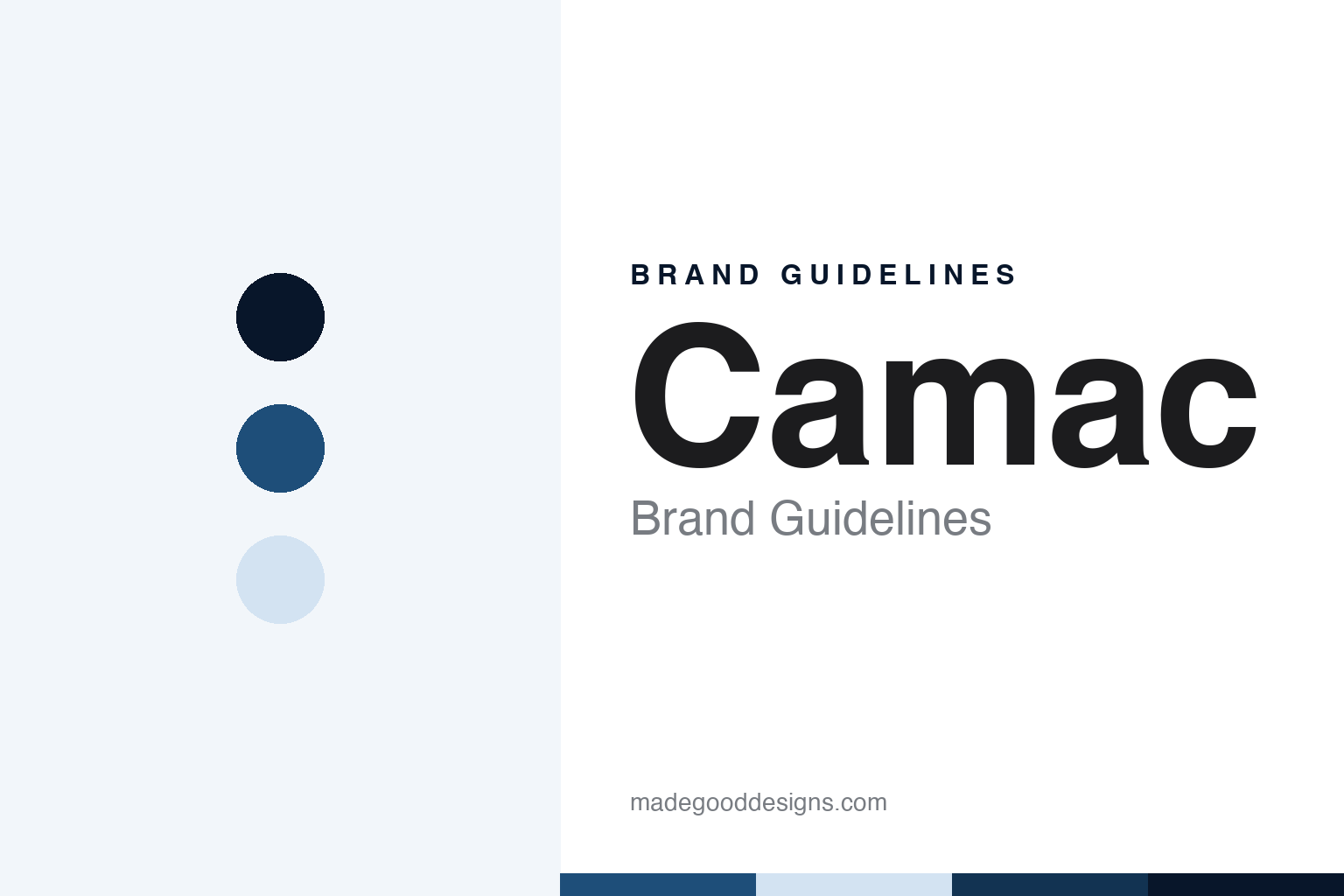 Camac Harps brand guidelines — abstract colour discs and material texture (original homage; not a Camac Harps product or logo)