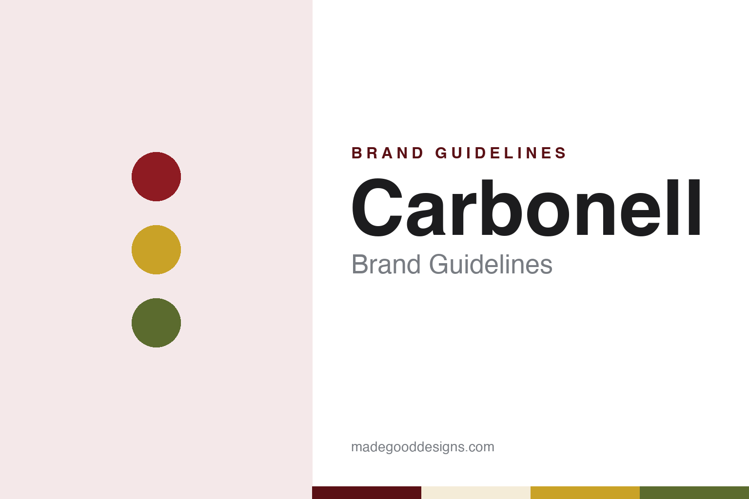 Carbonell brand guidelines — abstract colour discs and material texture (original homage; not a Carbonell product or logo)