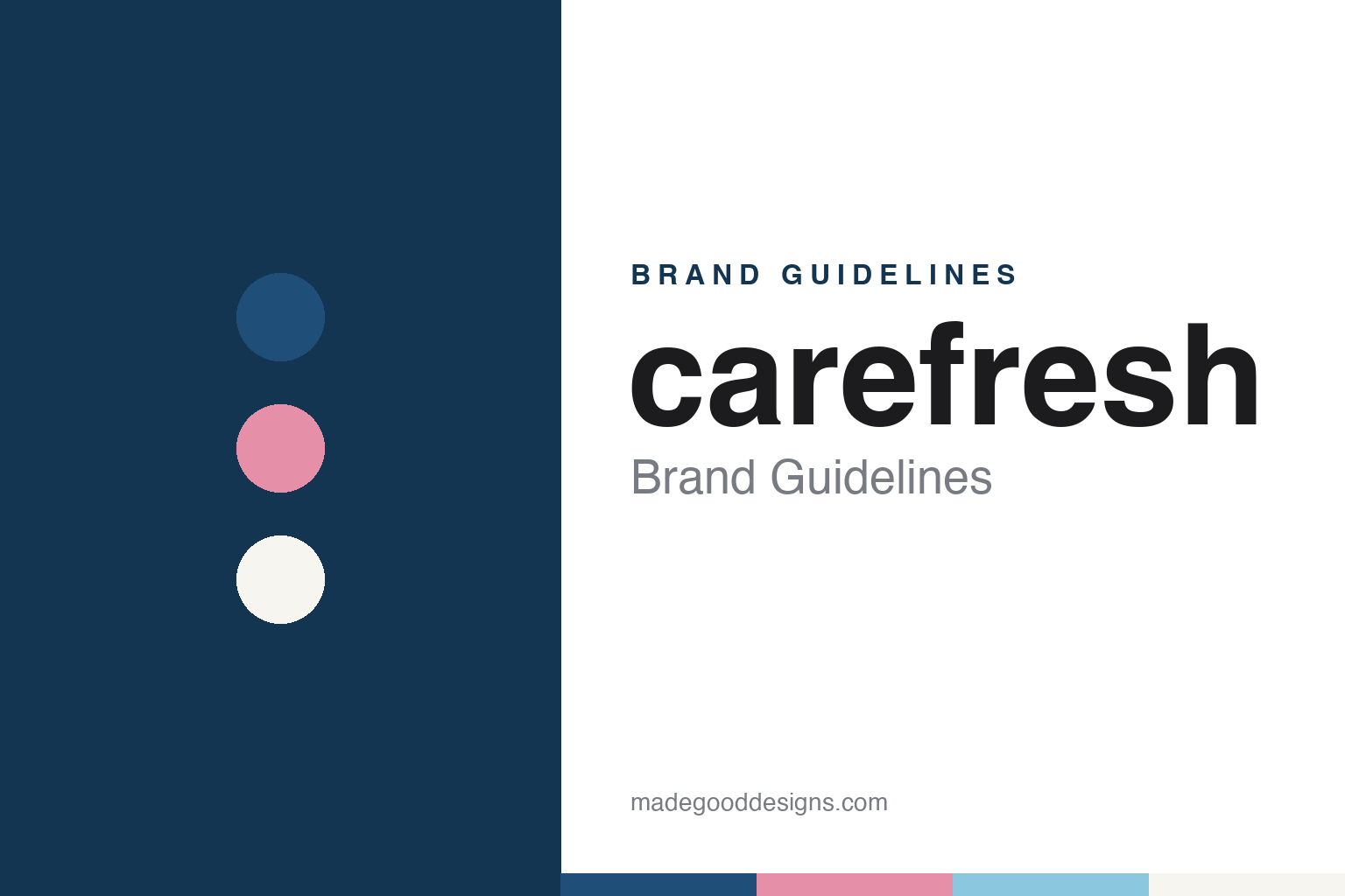 carefresh Brand Guidelines: The Paper-Fibre Small-Pet Bedding From Washington State