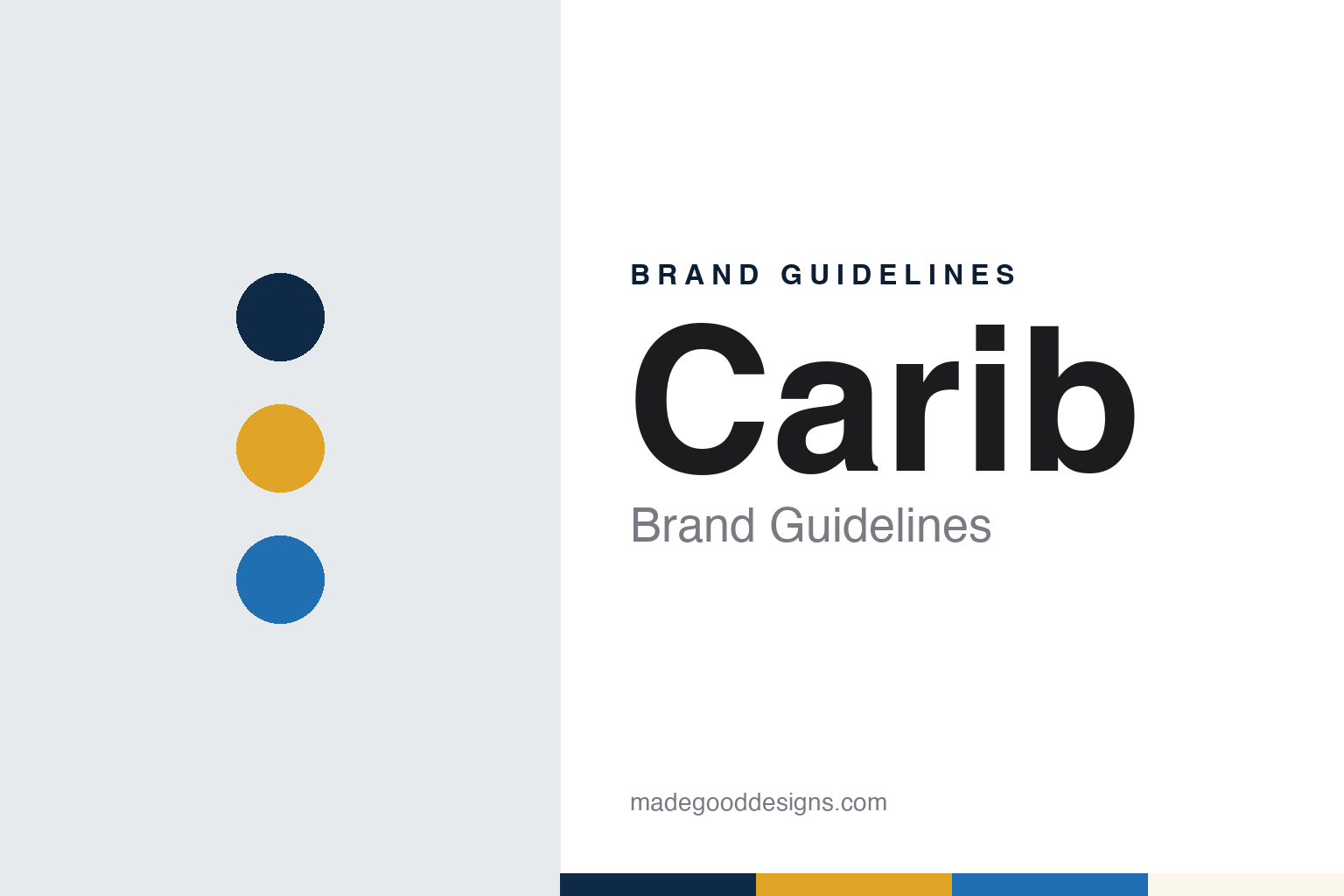Carib Brand Guidelines: The Trinidad Lager Born of a 1947 Plan to Grow Local Industry