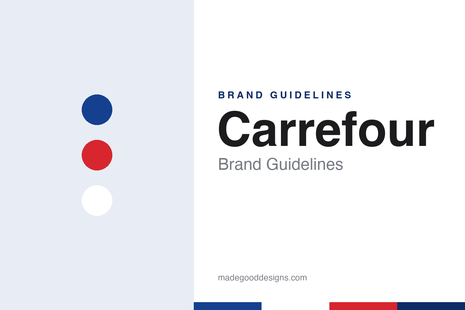 Carrefour Brand Guidelines: An Annecy Crossroads, a Red-Blue “C” & Wolff Olins