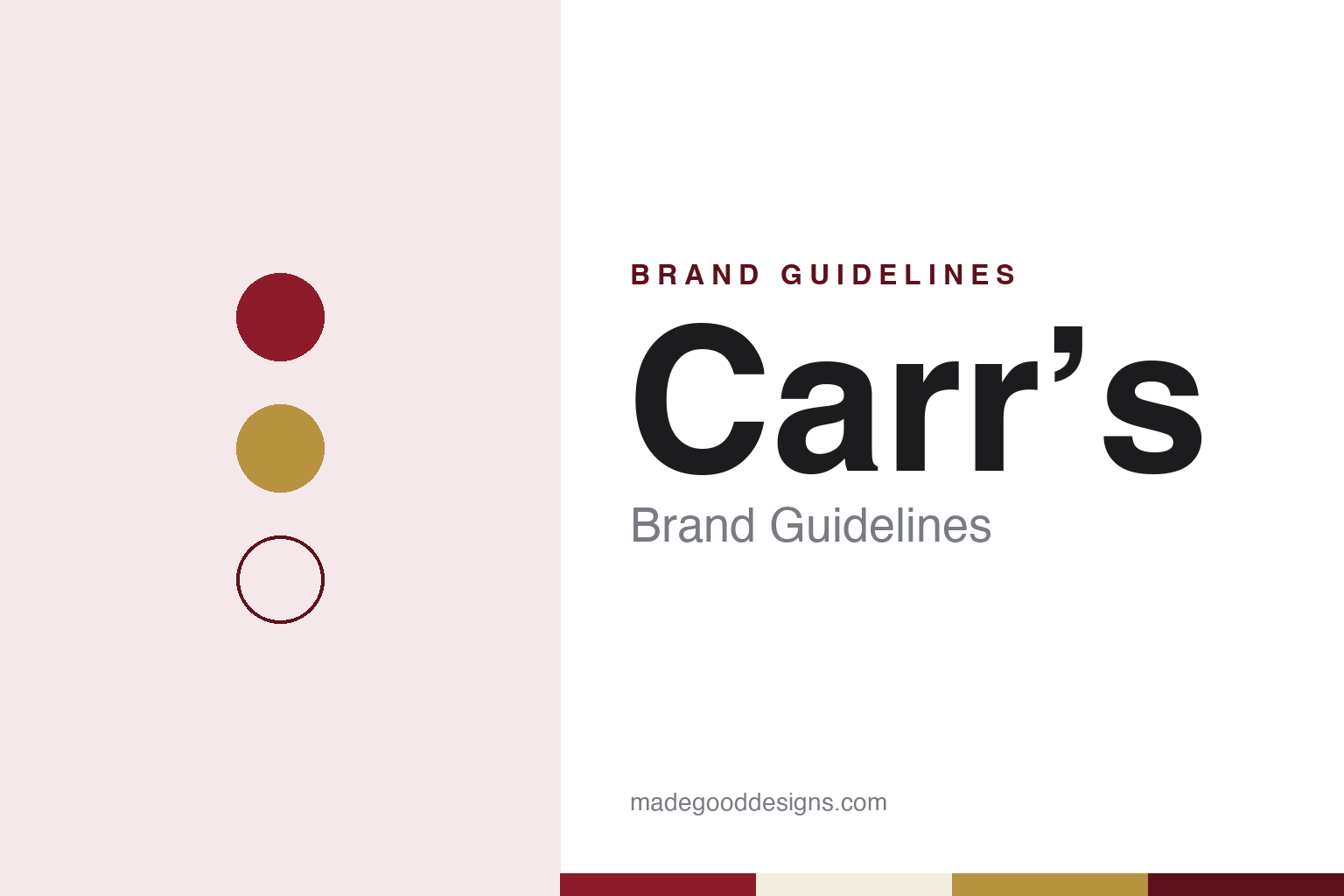Carr’s Brand Guidelines: The 1831 Carlisle Biscuit Maker Behind Table Water Crackers