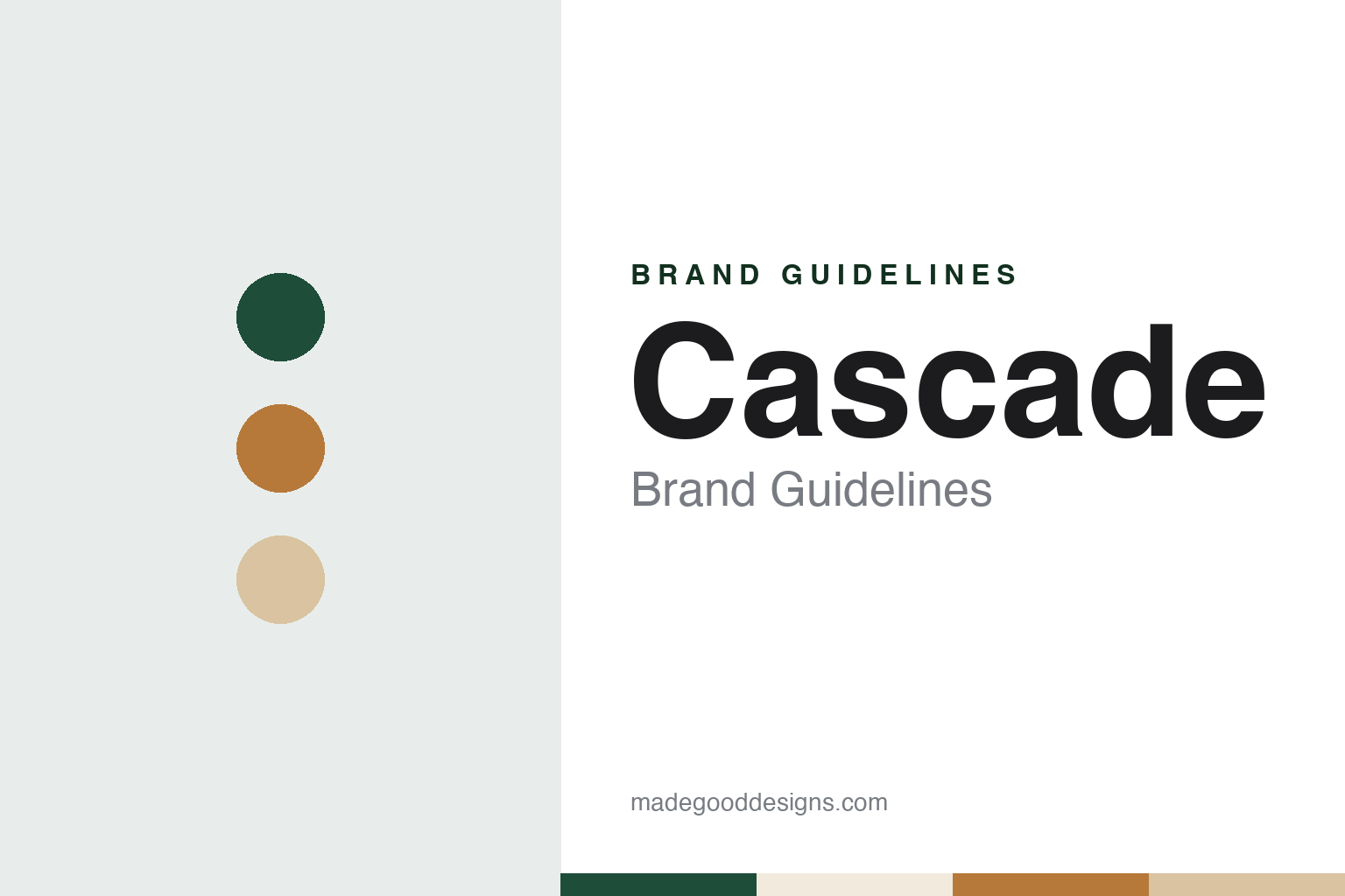 Cascade Brewery Brand Guidelines: Hobart’s Sawmill Site, Brewing Since 1832