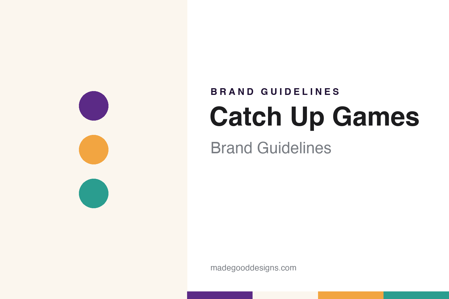 Catch Up Games Brand Guidelines: The Lyon Publisher of Faraway & Cubirds, Hachette-Backed Since 2023
