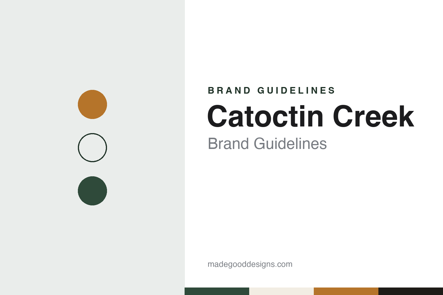 Catoctin Creek Brand Guidelines: The Purcellville Rye Distillery the Harrises Bought Back in 2023