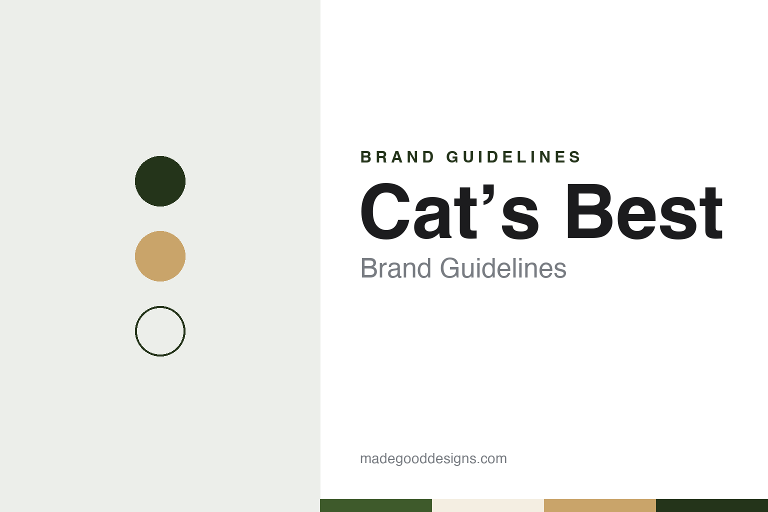 Cat’s Best Brand Guidelines: JRS’s Wood-Fibre Cat Litter From Rosenberg, Germany